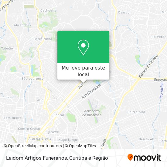Laidom Artigos Funerarios mapa