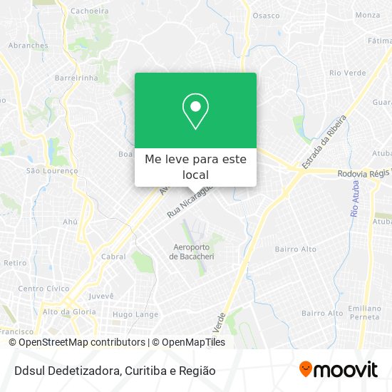 Ddsul Dedetizadora mapa