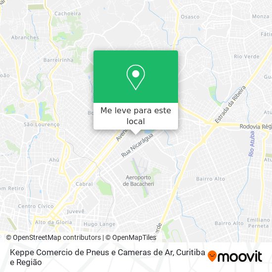 Keppe Comercio de Pneus e Cameras de Ar mapa