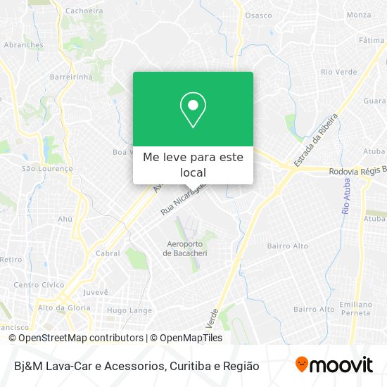 Bj&M Lava-Car e Acessorios mapa