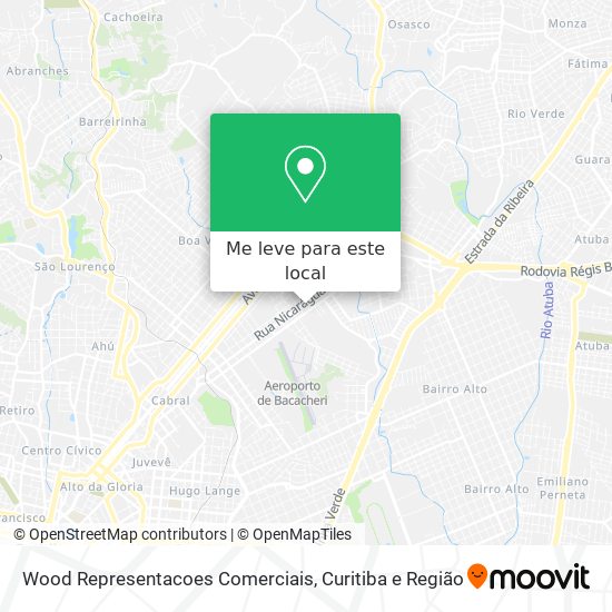 Wood Representacoes Comerciais mapa