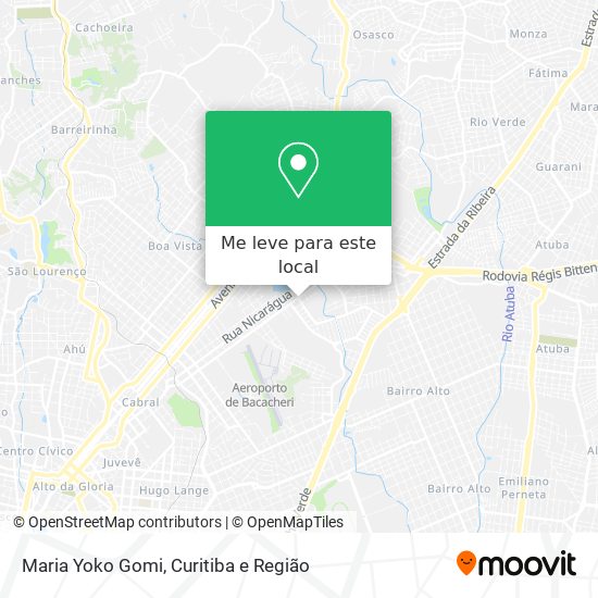 Maria Yoko Gomi mapa