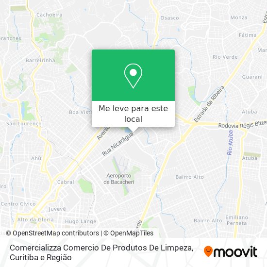 Comercializza Comercio De Produtos De Limpeza mapa