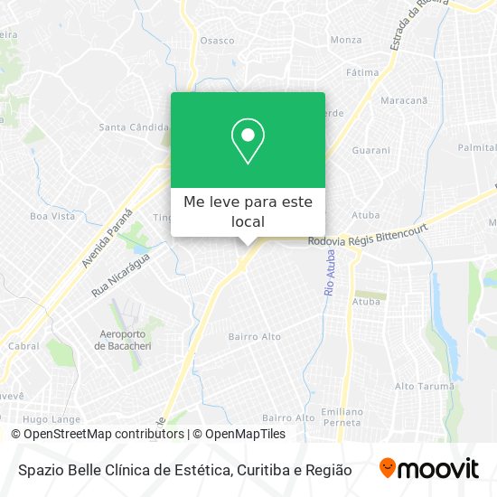 Spazio Belle Clínica de Estética mapa
