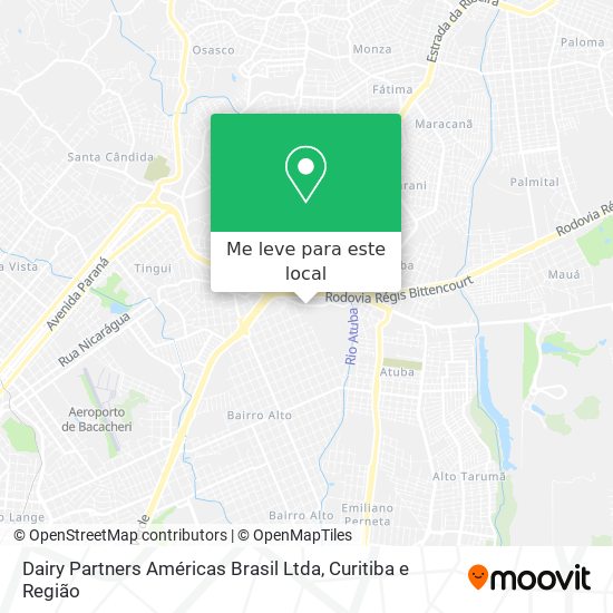 Dairy Partners Américas Brasil Ltda mapa
