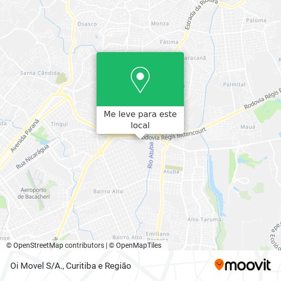 Oi Movel S/A. mapa