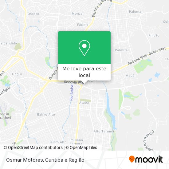 Osmar Motores mapa