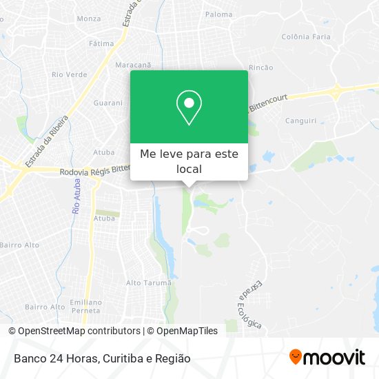 Banco 24 Horas mapa