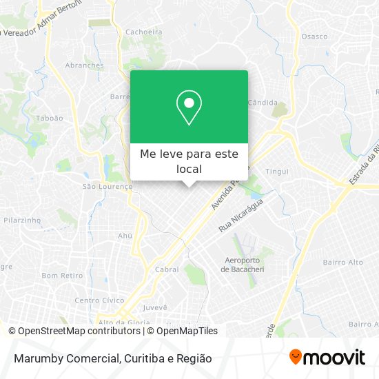 Marumby Comercial mapa