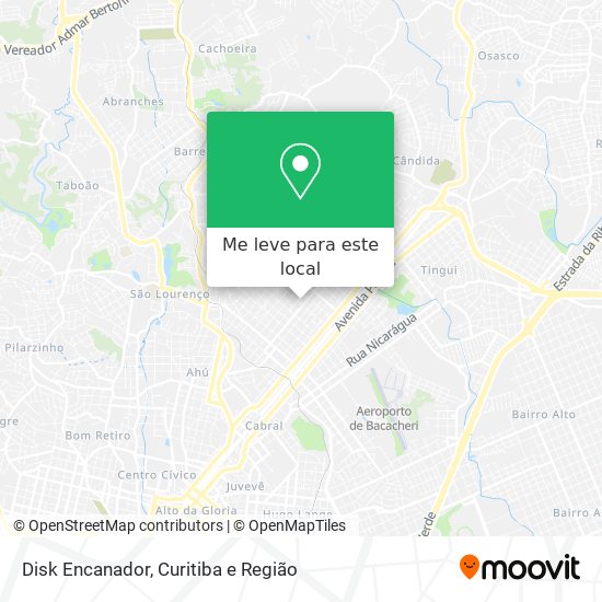 Disk Encanador mapa