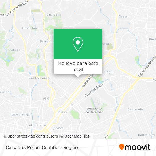 Calcados Peron mapa
