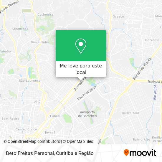 Beto Freitas Personal mapa
