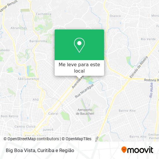 Big Boa Vista mapa