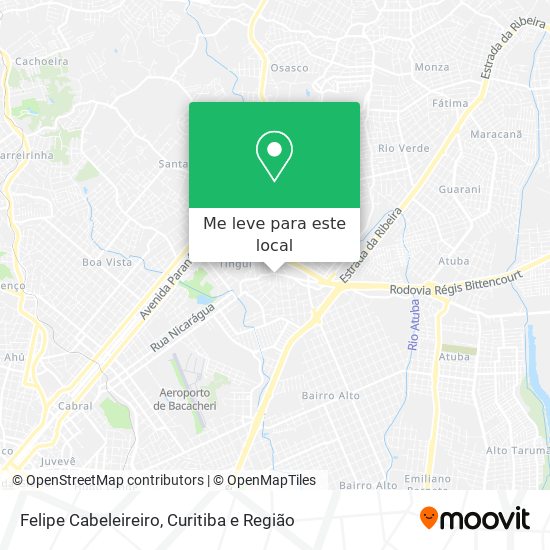 Felipe Cabeleireiro mapa