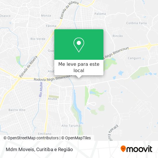 Mdm Moveis mapa