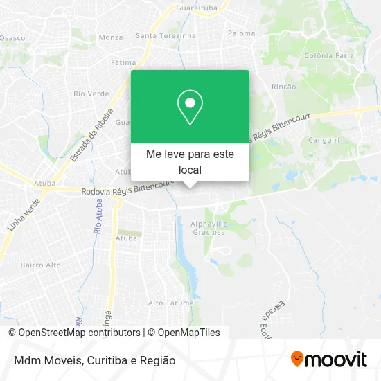 Mdm Moveis mapa