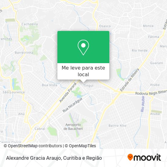 Alexandre Gracia Araujo mapa