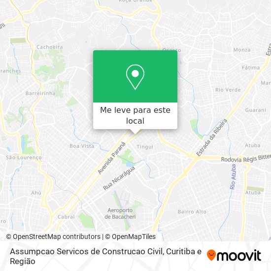 Assumpcao Servicos de Construcao Civil mapa