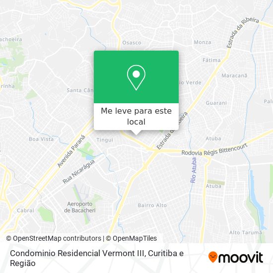 Condominio Residencial Vermont III mapa
