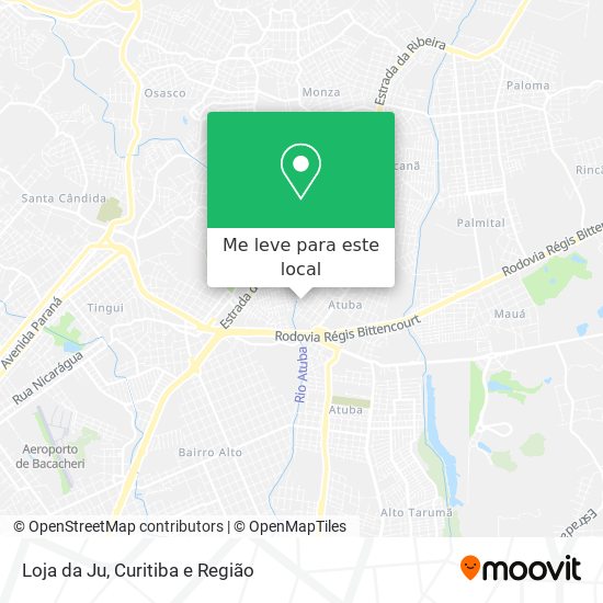 Loja da Ju mapa