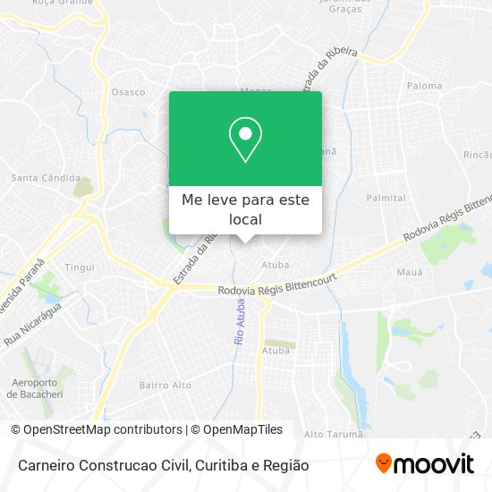 Carneiro Construcao Civil mapa