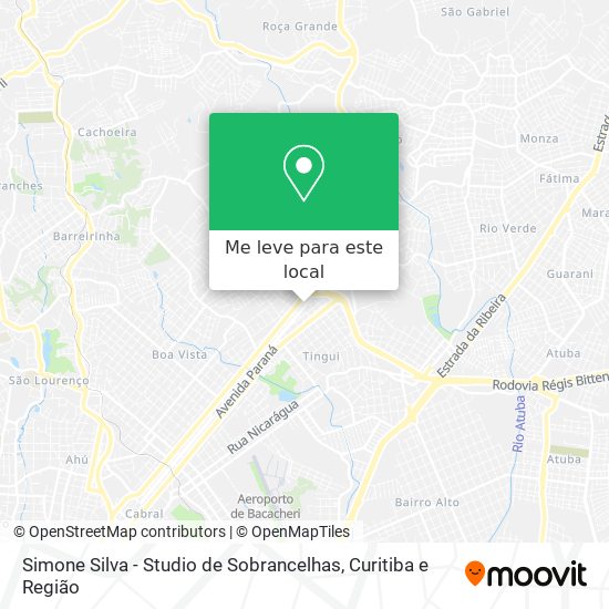 Simone Silva - Studio de Sobrancelhas mapa
