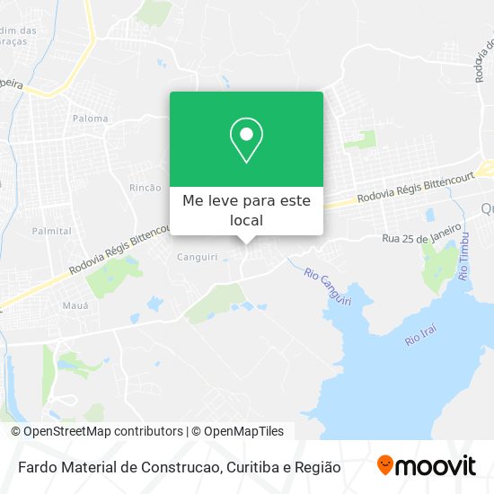 Fardo Material de Construcao mapa