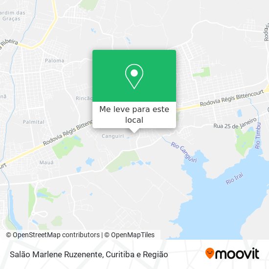 Salão Marlene Ruzenente mapa