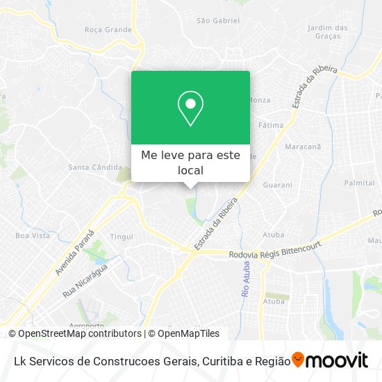 Lk Servicos de Construcoes Gerais mapa