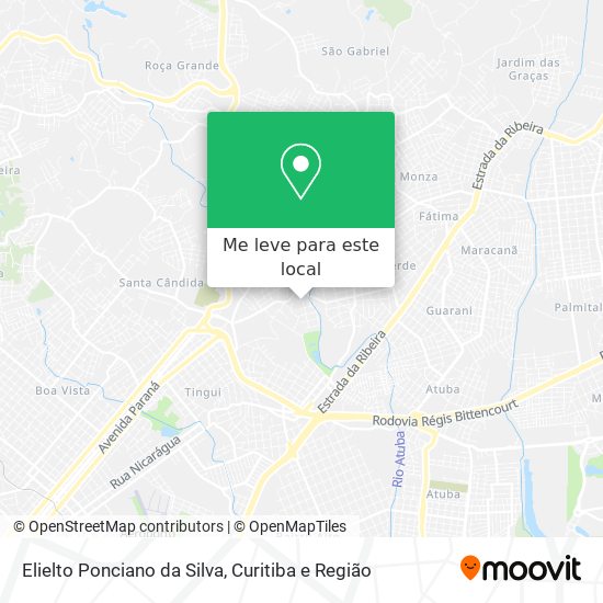 Elielto Ponciano da Silva mapa