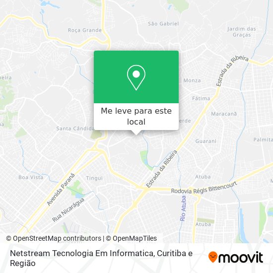 Netstream Tecnologia Em Informatica mapa