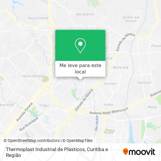 Thermoplast Industrial de Plásticos mapa