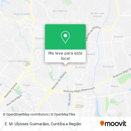 E. M. Ulysses Guimarães mapa