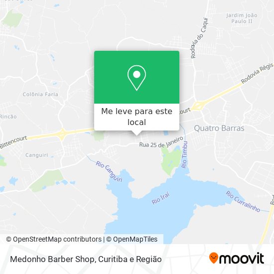 Medonho Barber Shop mapa