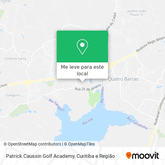 Patrick Caussin Golf Academy mapa