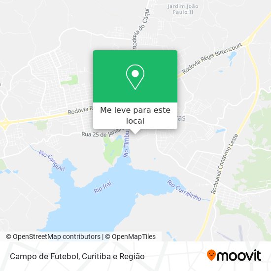 Campo de Futebol mapa