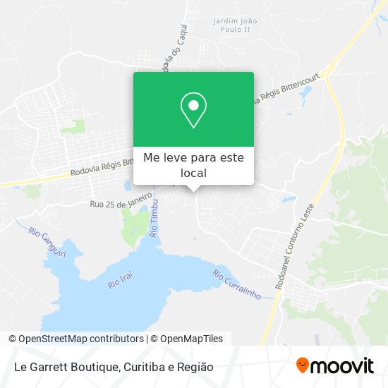 Le Garrett Boutique mapa