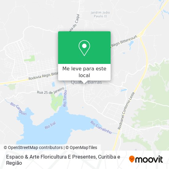 Espaco & Arte Floricultura E Presentes mapa