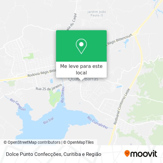 Dolce Punto Confecções mapa