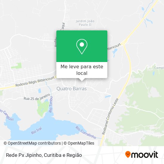 Rede Px Jipinho mapa