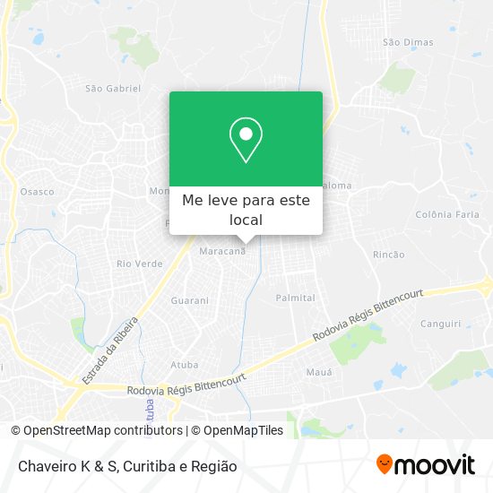 Chaveiro K & S mapa