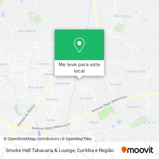 Smoke Hall Tabacaria & Lounge mapa