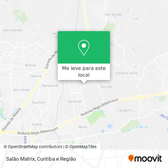 Salão Matrix mapa