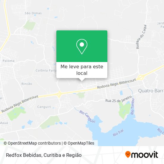 Redfox Bebidas mapa