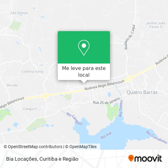 Bia Locações mapa