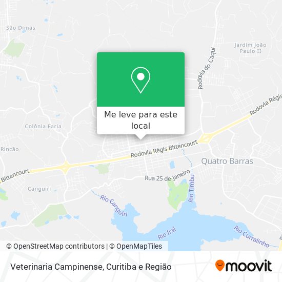 Veterinaria Campinense mapa