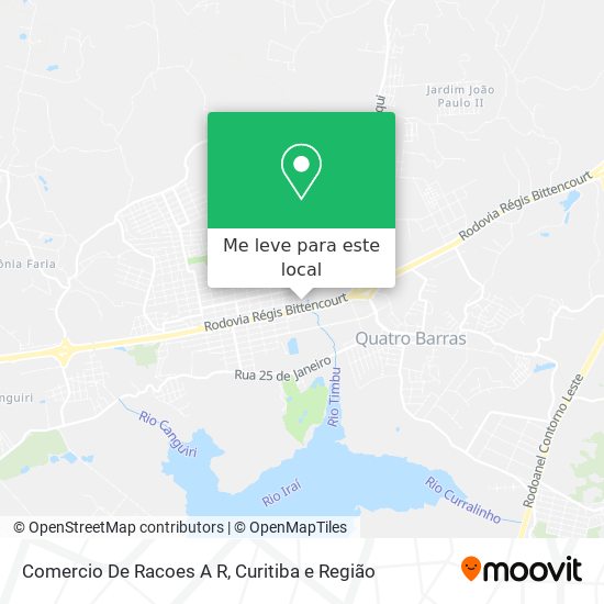 Comercio De Racoes A R mapa