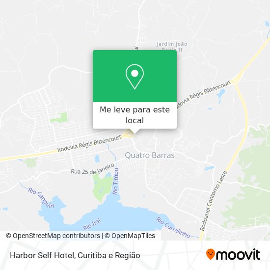 Harbor Self Hotel mapa