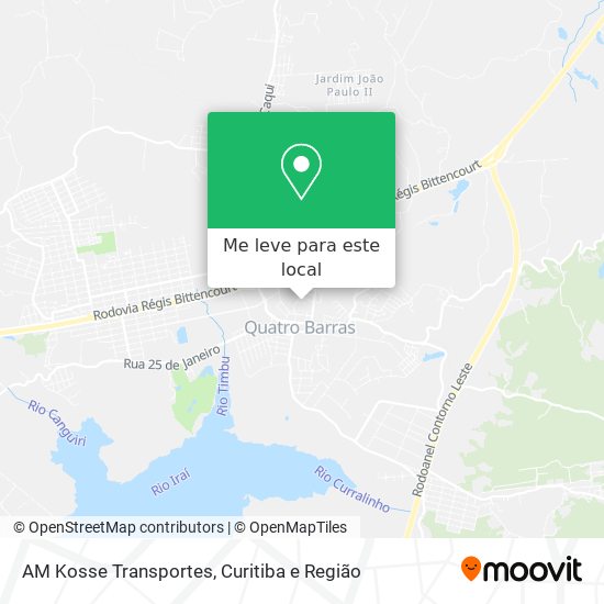 AM Kosse Transportes mapa