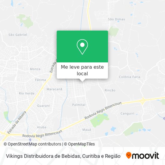 Vikings Distribuidora de Bebidas mapa